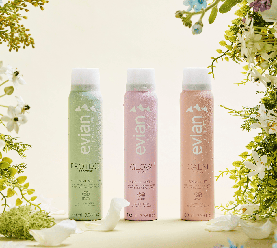 Visuel Groupe Vabel Brumisateur evian facial mist